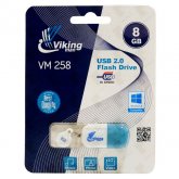 Vikingman VM258 Rubber 2 Color flash drive USB 2.0 - 8GB